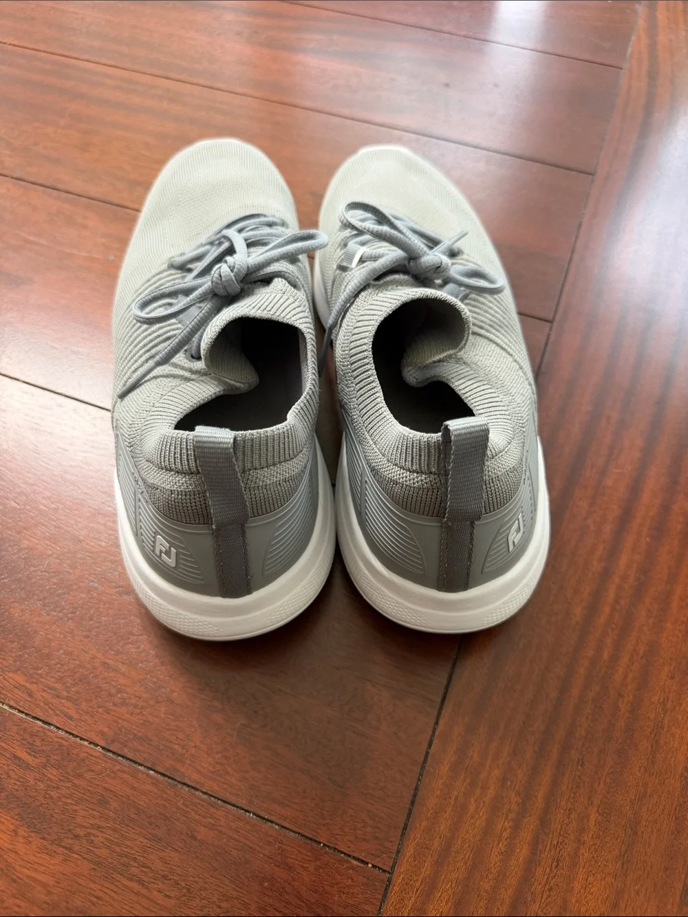 Men's Gray Footjoy Spikeless Golf Shoes